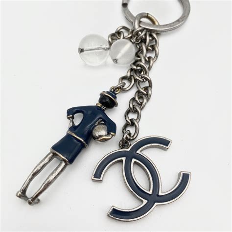 vintage chanel keychain|chanel keyring australia.